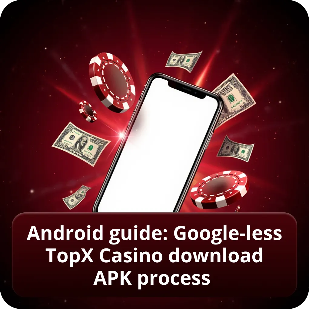 Android guide: Google-less TopX Casino download APK process