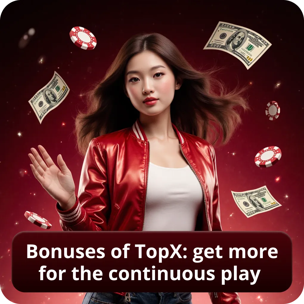 Bonuses of TopX: get more for the continuous play